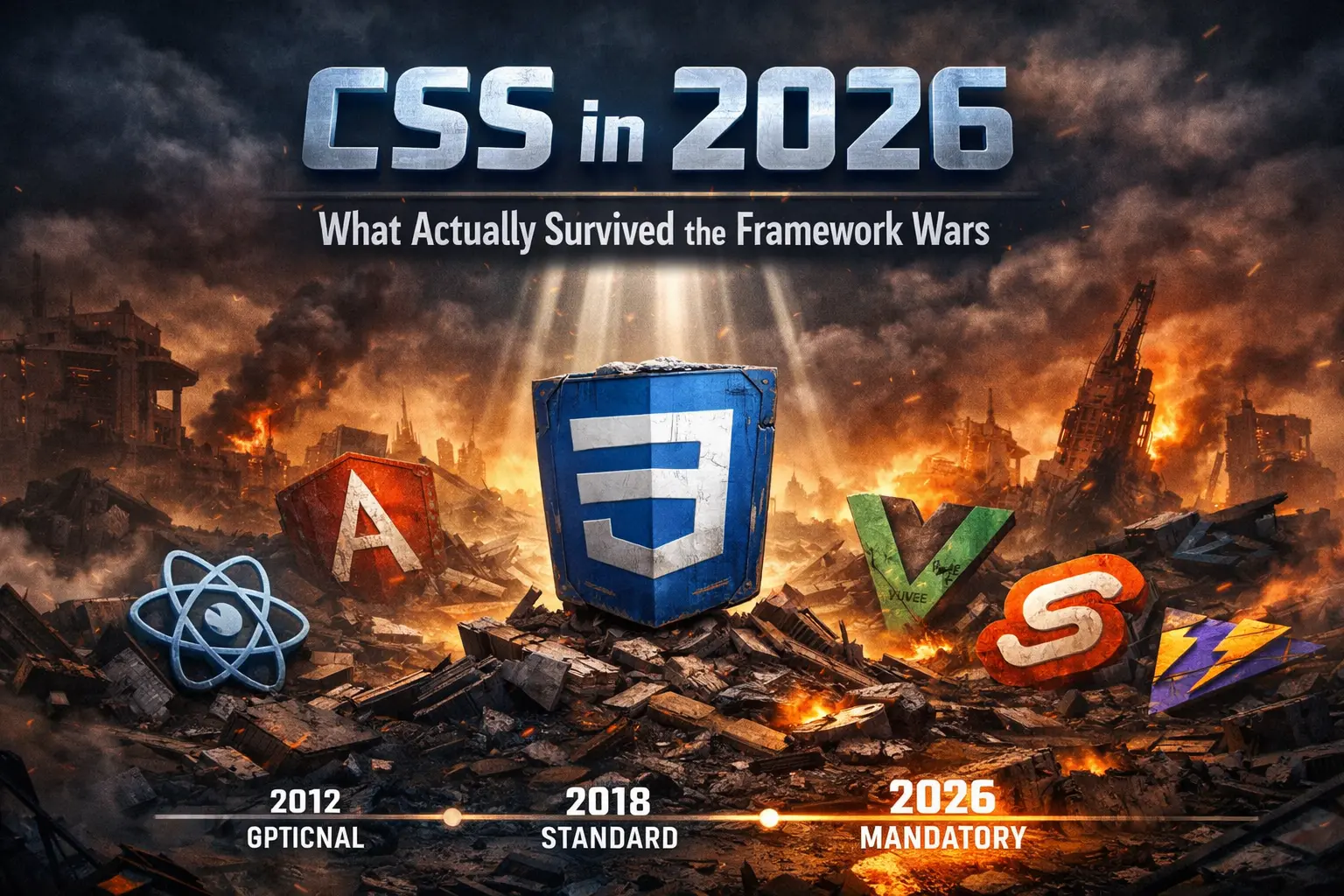 CSS in 2026 - What Actually Survived the Framework Wars