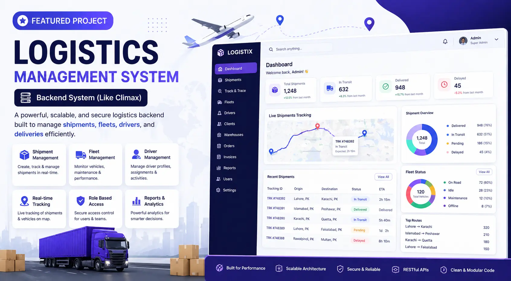 Logistics & Port Clearance ERP